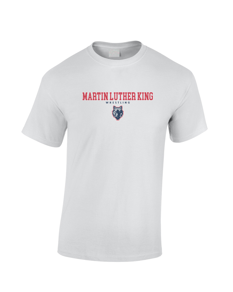 MLK HS  Wrestling Block - Cotton T-Shirt