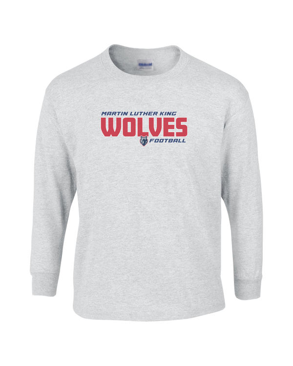 MLK HS Football Bold - Mens Cotton Long Sleeve