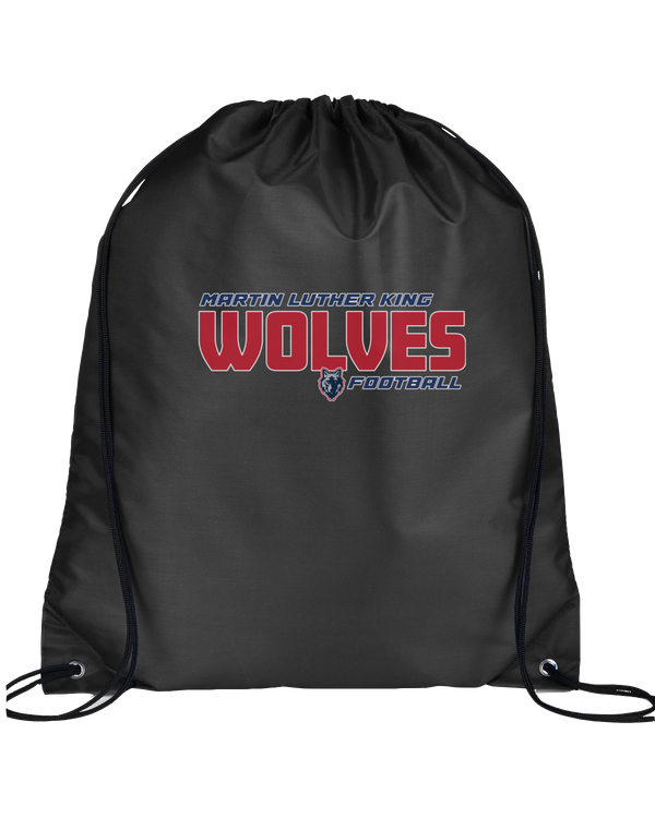 MLK HS Football Bold - Drawstring Bag