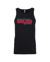 MLK HS Football Bold - Mens Tank Top