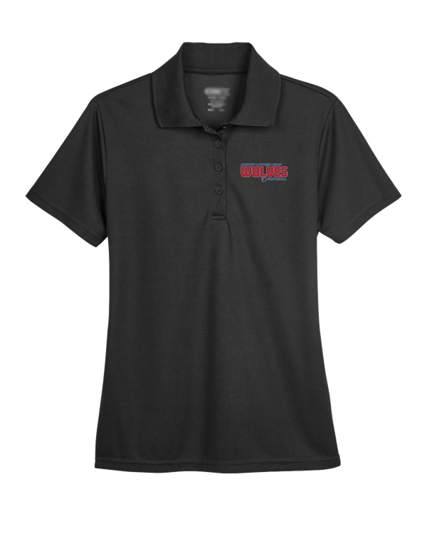 MLK HS Football Bold - Womens Polo