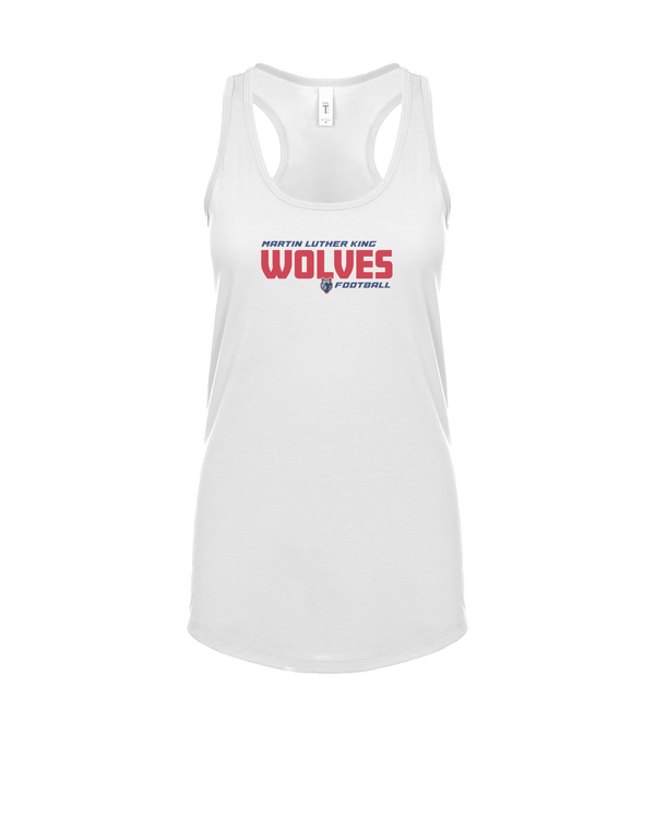 MLK HS Football Bold - Womens Tank Top