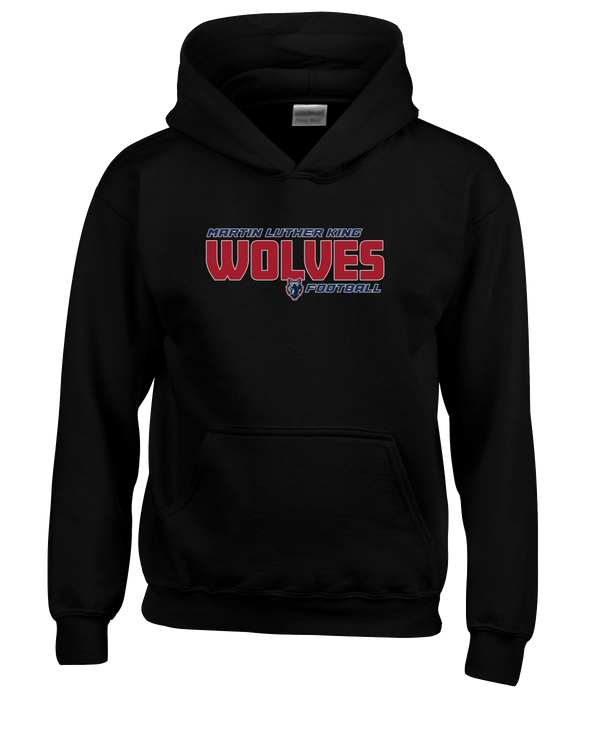 MLK HS Football Bold - Youth Hoodie