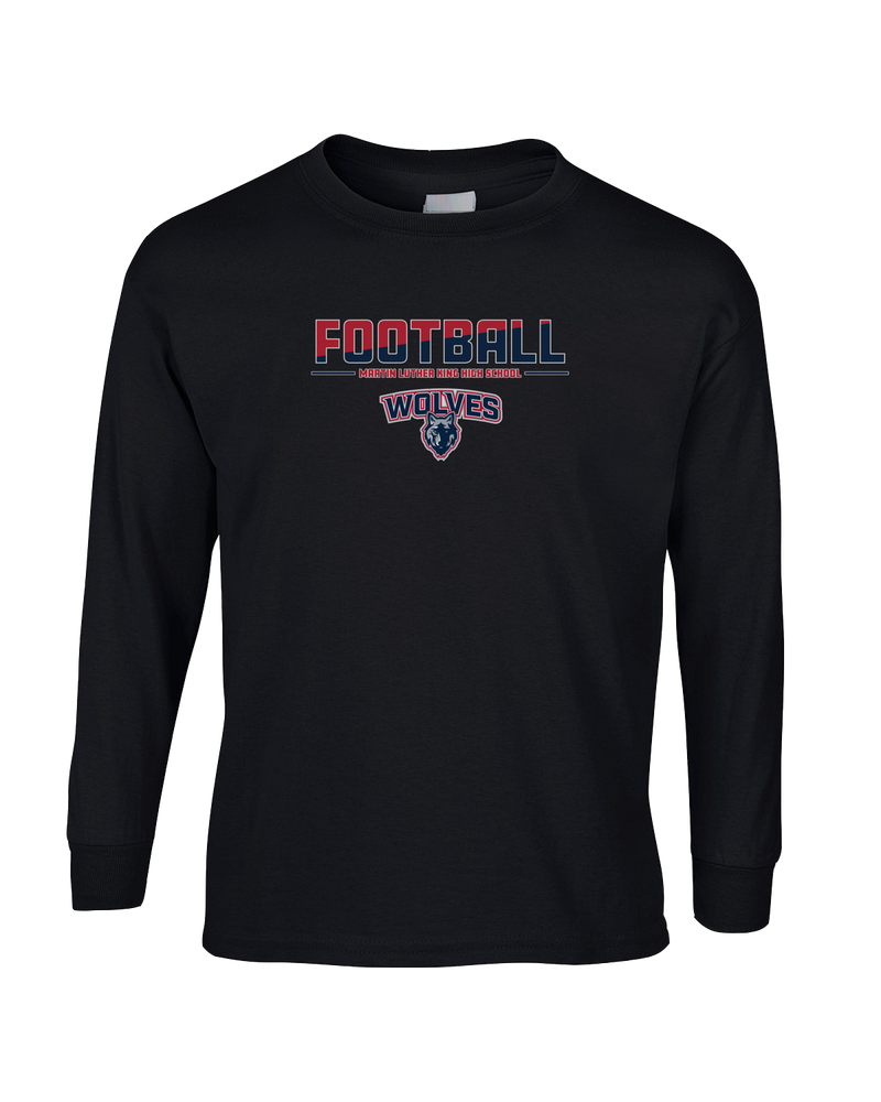 MLK HS Football Cut - Mens Cotton Long Sleeve