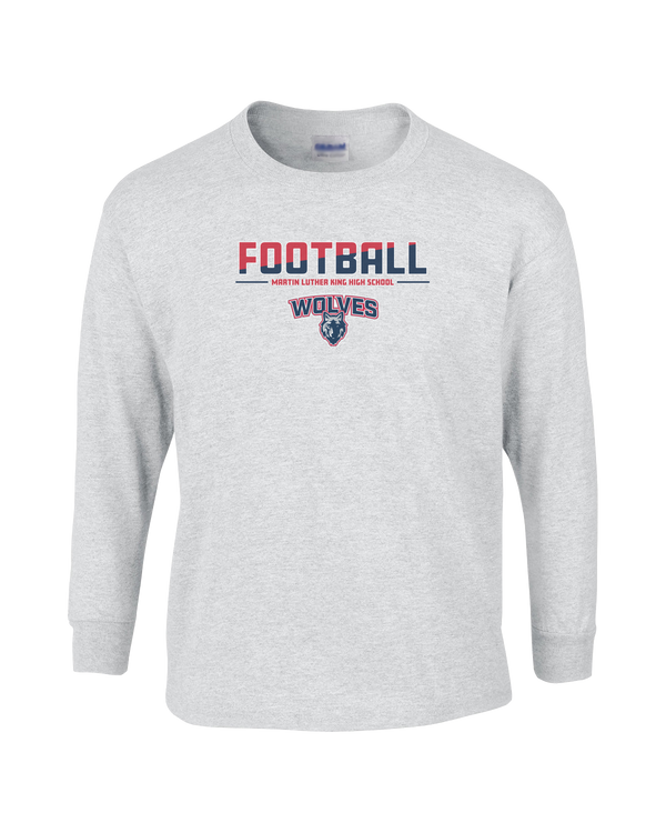 MLK HS Football Cut - Mens Cotton Long Sleeve