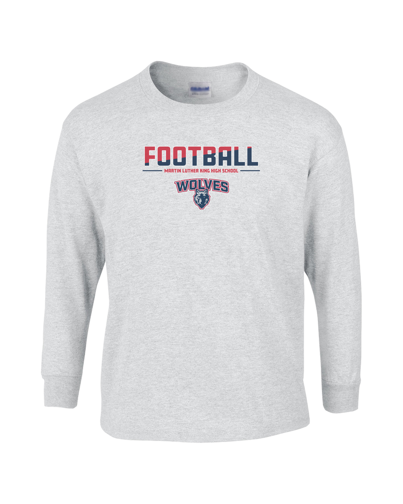 MLK HS Football Cut - Mens Cotton Long Sleeve