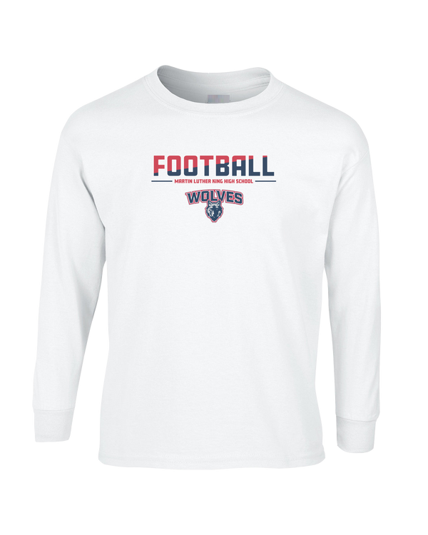 MLK HS Football Cut - Mens Cotton Long Sleeve