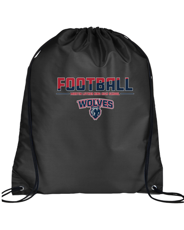 MLK HS Football Cut - Drawstring Bag