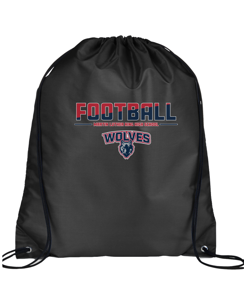 MLK HS Football Cut - Drawstring Bag