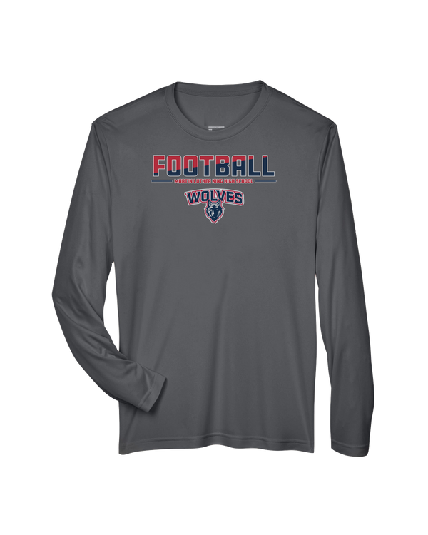 MLK HS Football Cut - Performance Long Sleeve