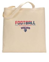 MLK HS Football Cut - Tote Bag