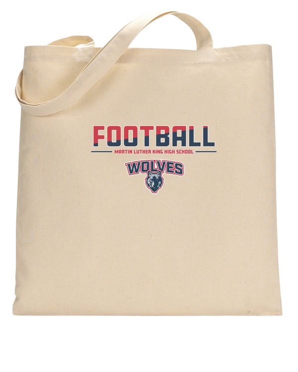 MLK HS Football Cut - Tote Bag