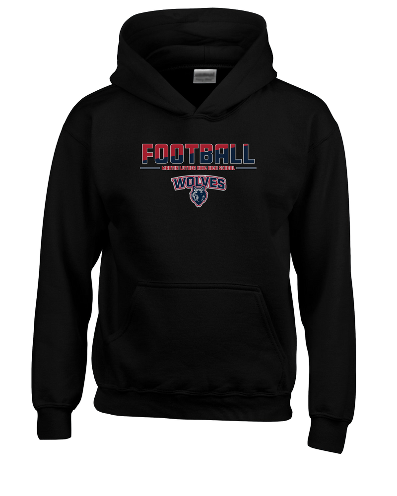 MLK HS Football Cut - Cotton Hoodie