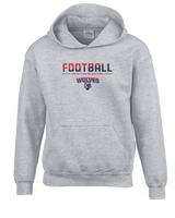 MLK HS Football Cut - Cotton Hoodie
