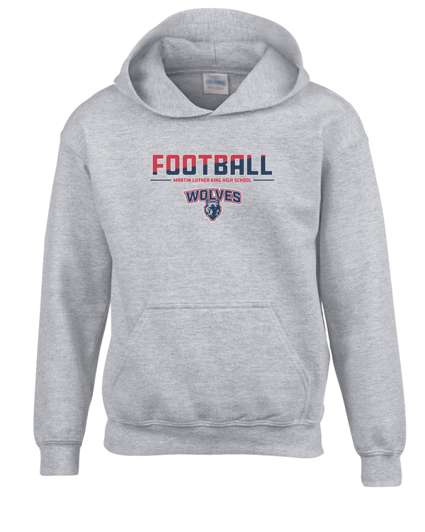 MLK HS Football Cut - Cotton Hoodie