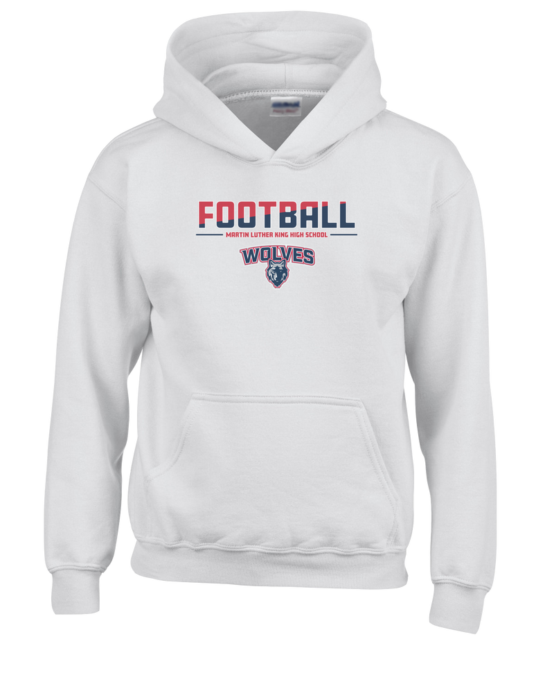 MLK HS Football Cut - Cotton Hoodie