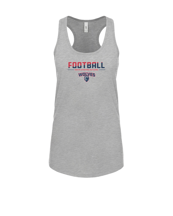 MLK HS Football Cut - Womens Tank Top