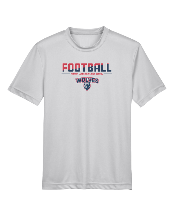 MLK HS Football Cut - Youth Performance T-Shirt