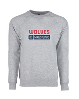 MLK HS  Wrestling Pennant - Crewneck Sweatshirt