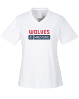 MLK HS  Wrestling Pennant - Womens Performance Shirt
