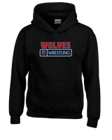 MLK HS  Wrestling Pennant - Youth Hoodie