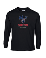 MLK HS Football Shadow - Mens Cotton Long Sleeve
