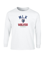 MLK HS Football Shadow - Mens Cotton Long Sleeve
