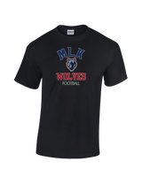 MLK HS Football Shadow - Cotton T-Shirt