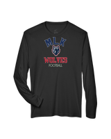 MLK HS Football Shadow - Performance Long Sleeve