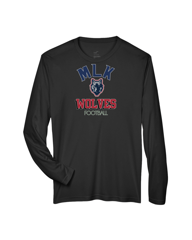 MLK HS Football Shadow - Performance Long Sleeve