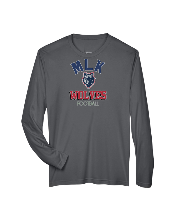 MLK HS Football Shadow - Performance Long Sleeve