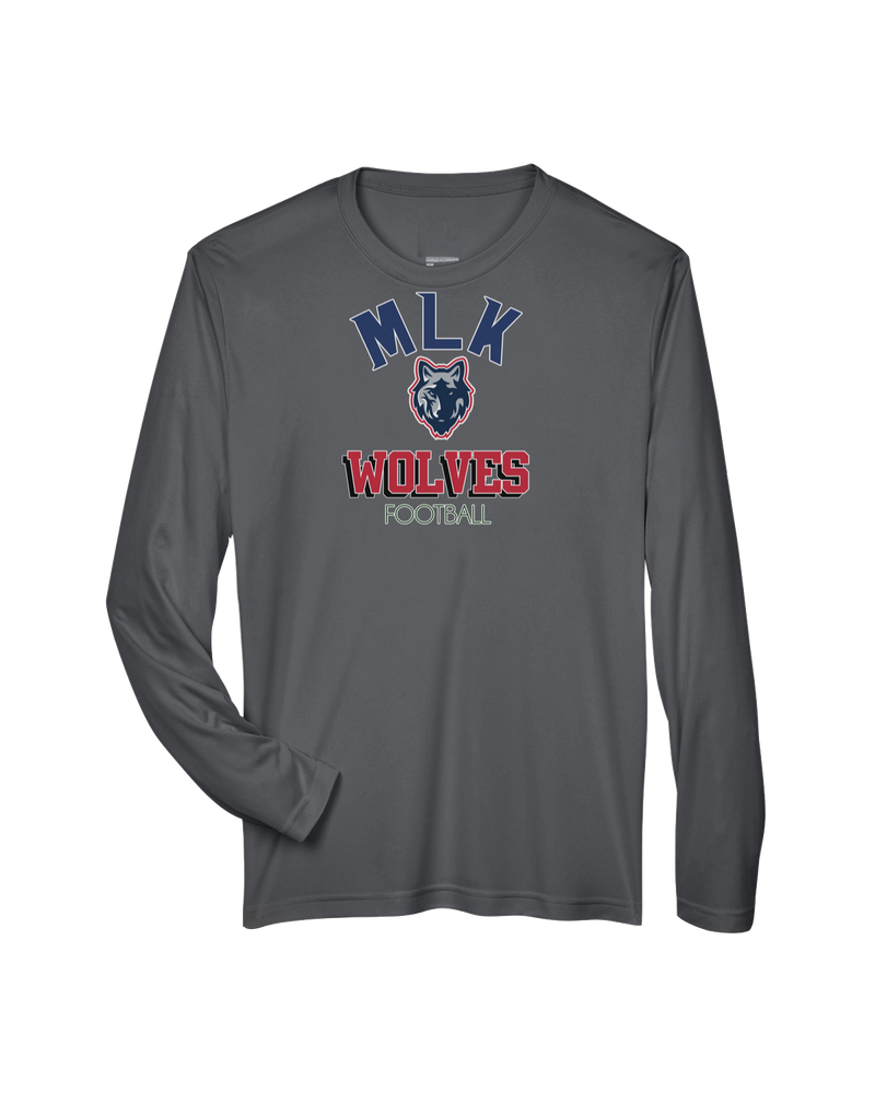 MLK HS Football Shadow - Performance Long Sleeve