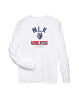 MLK HS Football Shadow - Performance Long Sleeve