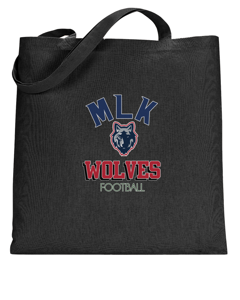 MLK HS Football Shadow - Tote Bag
