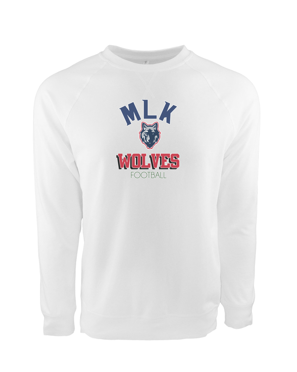 MLK HS Football Shadow - Crewneck Sweatshirt