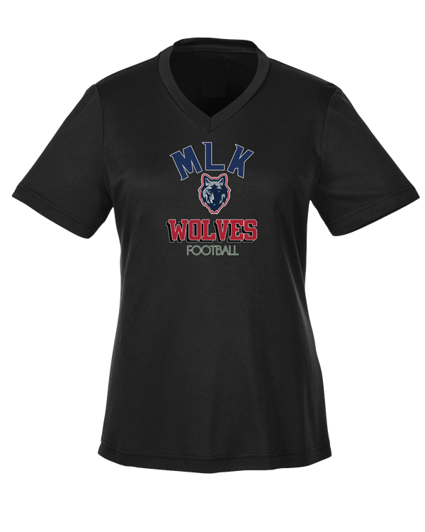 MLK HS Football Shadow - Womens Performance Shirt