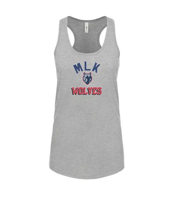 MLK HS Football Shadow - Womens Tank Top