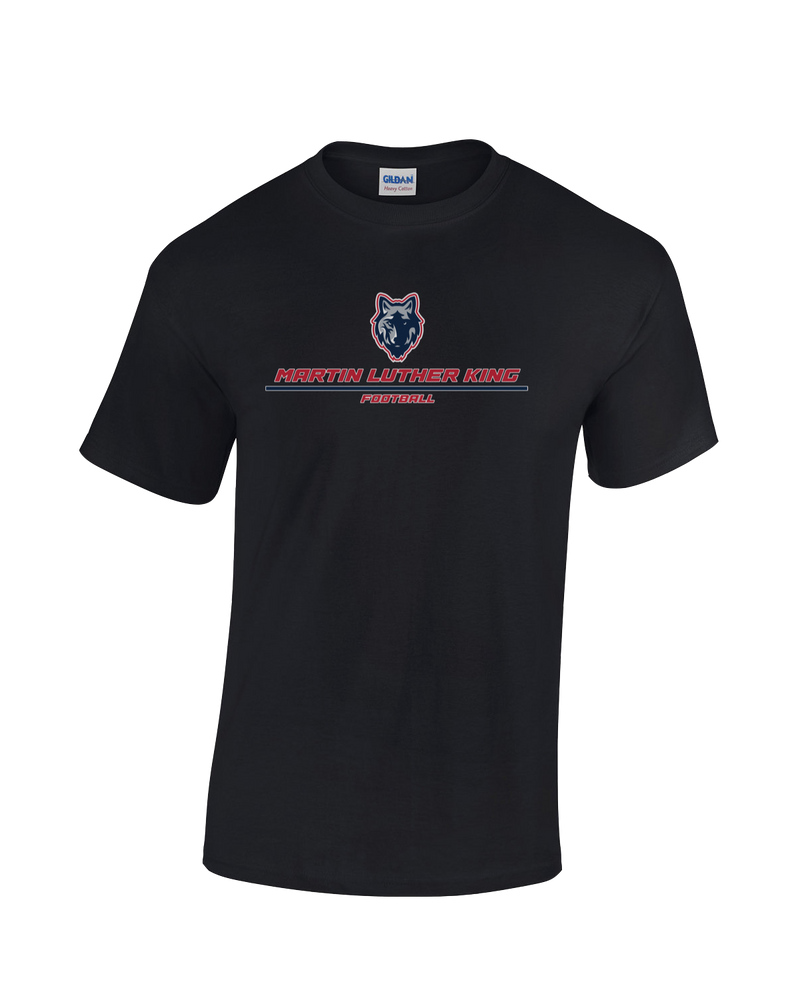 MLK HS Football Split - Cotton T-Shirt