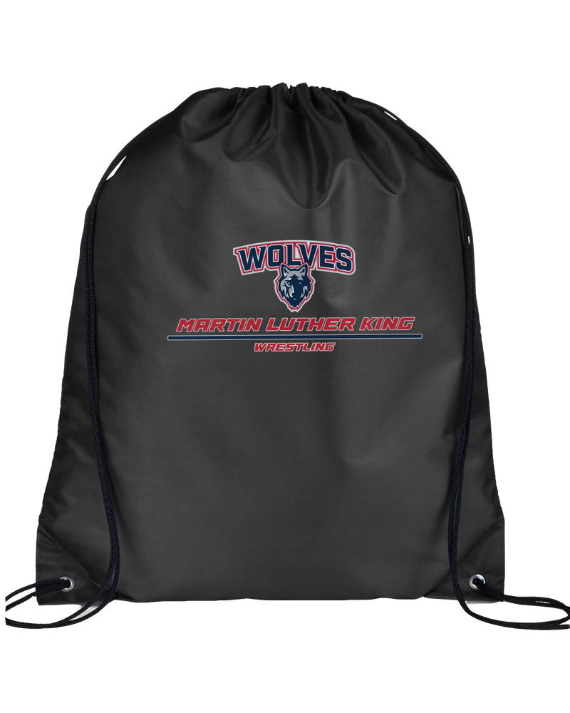 MLK HS  Wrestling Split - Drawstring Bag