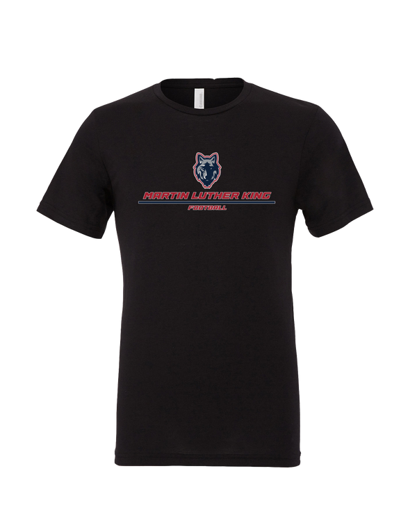 MLK HS Football Split - Mens Tri Blend Shirt