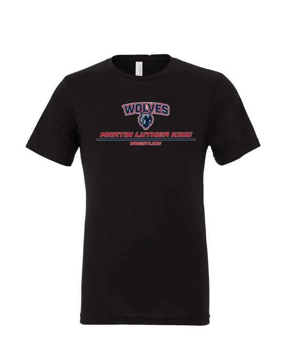 MLK HS  Wrestling Split - Mens Tri Blend Shirt