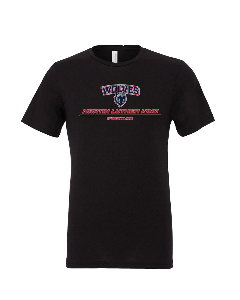 MLK HS  Wrestling Split - Mens Tri Blend Shirt