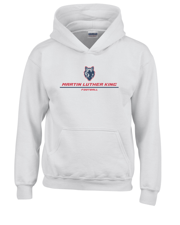 MLK HS Football Split - Cotton Hoodie