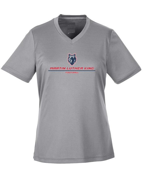 MLK HS Football Split - Womens Performance Shirt