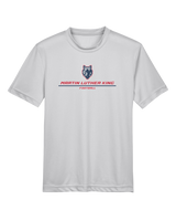 MLK HS Football Split - Youth Performance T-Shirt