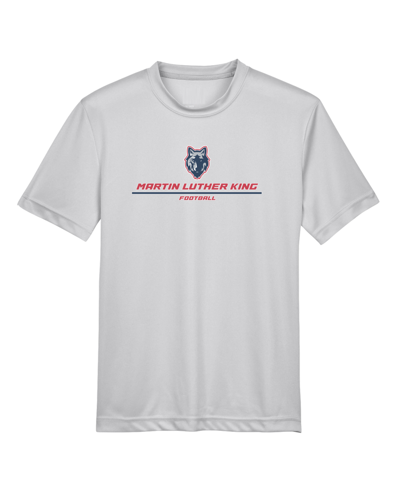 MLK HS Football Split - Youth Performance T-Shirt