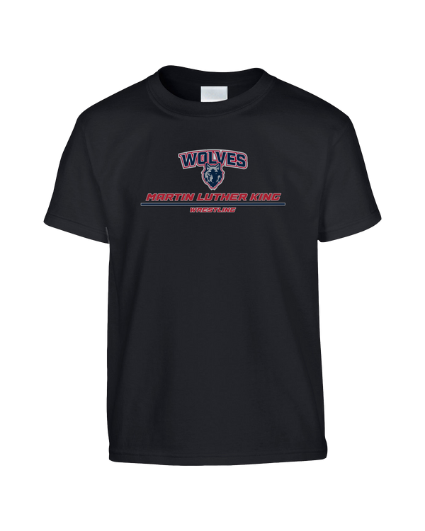 MLK HS  Wrestling Split - Youth T-Shirt
