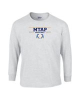 More Than Athletics Prep School Basketball MTAP Border - Mens Cotton Long Sleeve