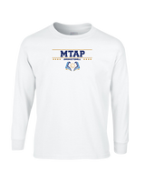 More Than Athletics Prep School Basketball MTAP Border - Mens Cotton Long Sleeve
