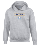 More Than Athletics Prep School Basketball MTAP Border - Youth Hoodie